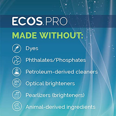 Sabonete Líquido ECOS PRO | Hipoalergênico | Sem Perfume | Fórmula Prontamente Biodegradável | Com Vitamina E | 500ml