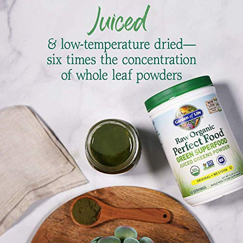 Super Greens em Pó para Smoothie com 60 Porções e Proteína Vegana Orgânica para Esportes com 19 Porções - Garden of Life