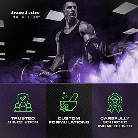 Suporte para Ciclo Plus NAC – Suplemento para Suporte Renal e Hepático – Suplementos de Suporte para Homens – N Acetil L Cisteína e Leite - Iron Labs Nutrition
