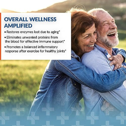 Neprinol AFD – Enzimas Multiblend com Serrapeptase | 60 cápsulas | Fórmula avançada para saúde e bem-estar - Arthur Andrew Medical