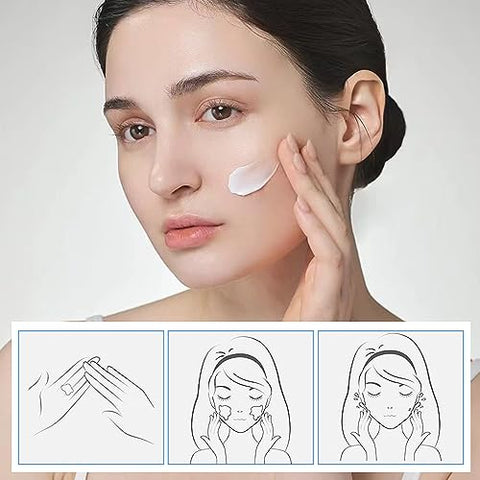 Hidratante Facial Diário VGO Snail Mucin 92% – Gel Reparador Hidratante para o Rosto Seco – 50g