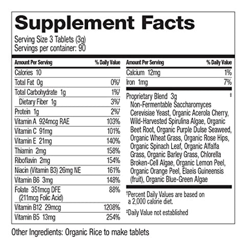 Dr. Schulze's - Dr. Schulze’s | SuperFood 100 | Vitamina | 100g | Energia e Nutrição