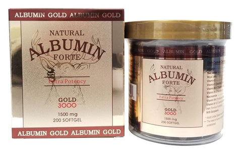 CGMLABS - Albumina Natural Forte Chifre de Veado Geléia Real – 1500mg/200 Softgel | Marca: Deer Horn Royal Jelly