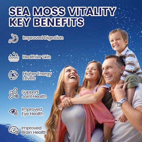 VivoNu - Óleo de Semente de Nigela, Ashwagandha, Shilajit, Gengibre e Cápsulas de Musgo do Mar com Bardana, Cúrcuma e Vitaminas C – 100% Natural e Potente