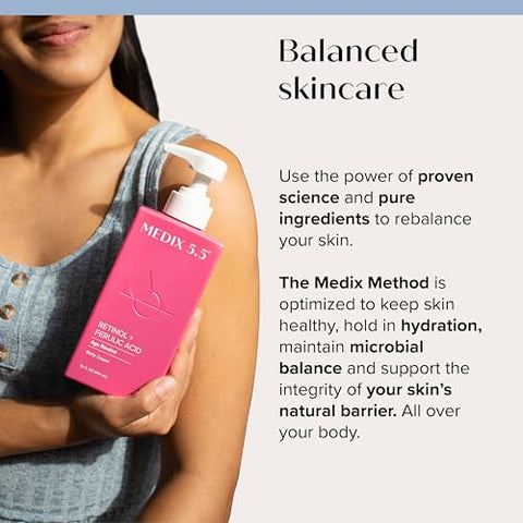 Creme Corporal Firmador Hidratante Medix 5.5 Retinol – 200g