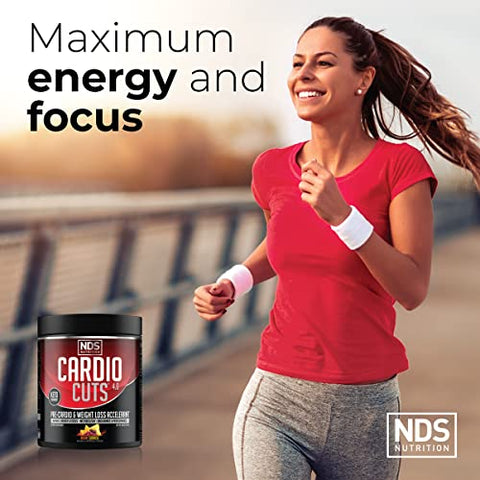 NDS Nutrition - Cardio Cuts 4.0 Miami Sunrise – 8.6 oz (255 ml) | Energia e Desempenho