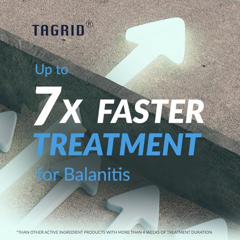 TAGRID - Tratamento para Balanite em Homens, Creme para Balanite, Alívio da Balanite – 30g