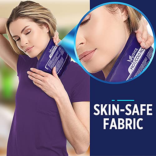 MEDVICE - Medvice 2 – Gel Reutilizável para Lesões, Dor nas Articulações, Dores Musculares e Inflamação Corporal – Envoltórios de Gel Ajustáveis