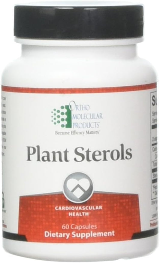 Ortho Molecular Products - Ortho Molecular Plant Sterols – 60 Cápsulas | Fórmula com Fitosteróis para Saúde | Marca Ortho Molecular