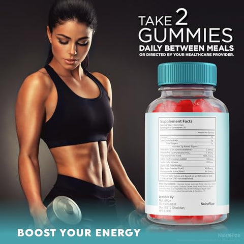 NutraRize - Gomas Keto Genesis ACV para Perda de Peso Avançada – 2 Pacotes | Força Máxima | KetoGenesis – 60 gomas