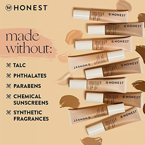 CCC Clean Corrective com Vitamina C Hidratante com Cor | FPS 30 Mineral | Vegano Cruelty Free | Terra Light, 30 ml - Honest Beauty