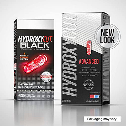 Advanced – 60 Cápsulas Líquidas de Liberação Rápida – Queima Calórica Termogênica, Energia Máxima – para Mulheres - Hydroxycut