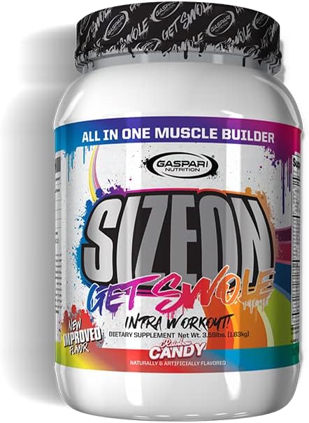 SizeOn: O Suplemento Híbrido Definitivo de Aminoácidos Intra-Treino - Gaspari Nutrition