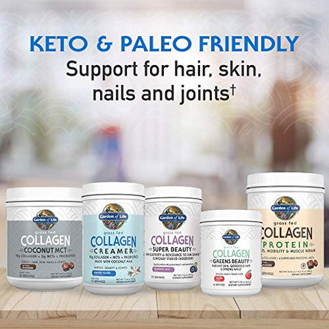 Garden of Life - Garden Of Life Creme de Colágeno em Pó Sabor Baunilha, 330g