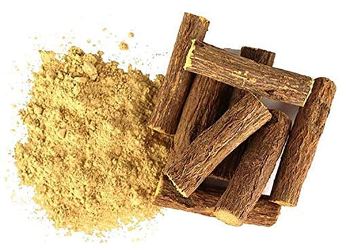 neotea - Adhimadhuram Mulethi Irattimadhuram Yashtimadhu Root Powder 300g – Pó de Raiz de Alcaçuz – Suplemento Herbal – Sem OGM – Sem Conservantes Adicionados