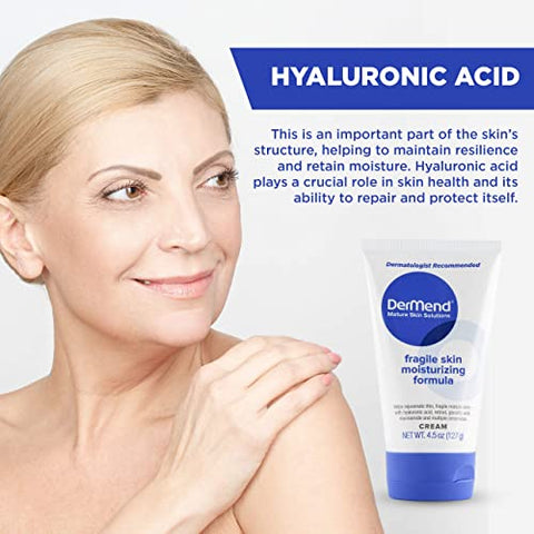 DerMend Mature Skin Solutions - Creme Hidratante Dermend para Pele Sensível: Fórmula Especial para Restauração – 50g