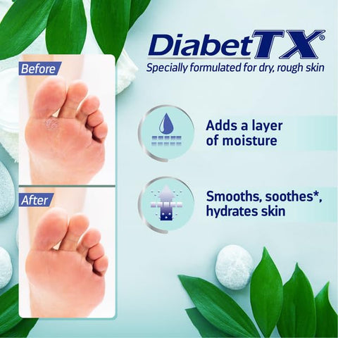 Diabet TX Hidratante para Pele Seca, Gel sem Fragrância, 400 ml (Pacote com 3 unidades) - Goicoechea