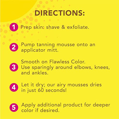Jergens Natural Glow - Jergens Autobronzeador Natural Glow Instant Sun Mousse Autobronzeadora, Ultra Bronzeado Profundo, 177 ml, Pack com 2 unidades