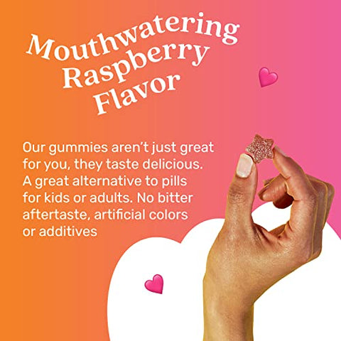 Gomas de Sabugueiro com Zinco e Vitaminas C, D, A, E, B12 – 50 un I Suporte Imunológico para Ossos Saudáveis - BeLive