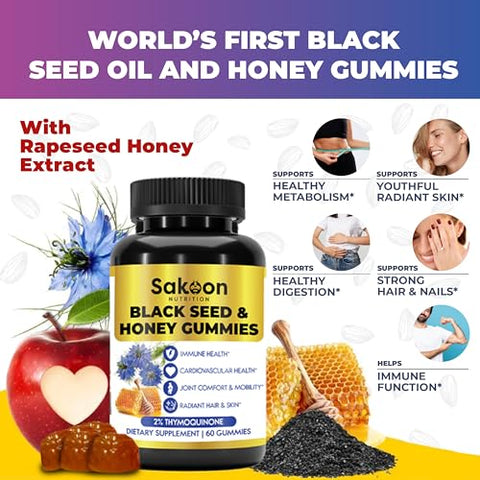 Sakoon nutrition - Óleo de Semente Preta Sakoon Nutrition – 100% Puro e Natural – 30ml