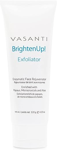 Enzimático Face Rejuvenator – Sabonete Esfoliante Facial com Papaia, Microcristais e Aloe Vera – Pele Saudável e Radiante – Tamanho Original (120g) - VASANTI