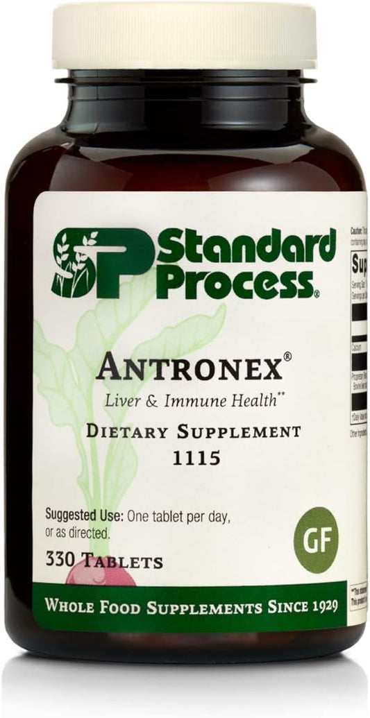 Standard Process Inc. - Standard Process Antronex – Suporte ao Sistema Imunológico e Saúde do Fígado com Alimentos Integrais – 330 Comprimidos