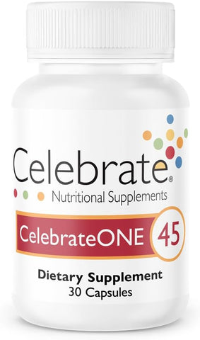 Celebrate Bariatric Supplements - Celebrate Vitamins CelebrateONE 45 – Multivitamínico Bariátrico de 1 por dia com 45mg de Ferro – Vitaminas Essenciais