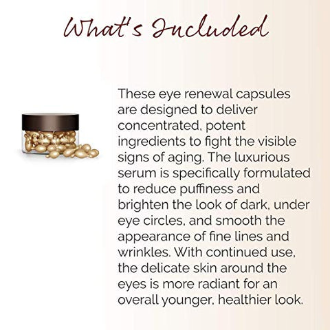 Crepe Erase Cápsulas Renovadoras para os Olhos 4 em 1, Complexo TruFirm (30 Unidades)