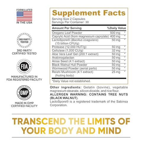 Pure Peak - Limpeza de Candida – Intestino. Potencialize sua saúde com eficácia