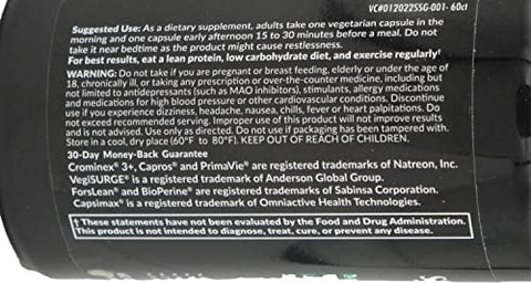 SlimGenix – Energia, Controle de Peso, Controle de Apetite, Foco, Queimador de Gordura com Marca Registrada e Patenteada – 100% Eficaz - Saba