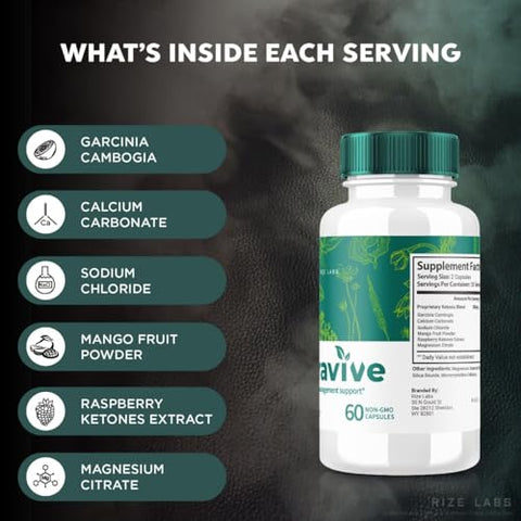rize labs - (2 Pacotes) Puravive – Cápsulas de Emagrecimento, Método de Arroz Exótico Puravive, Detox Natural – Marca Puravive