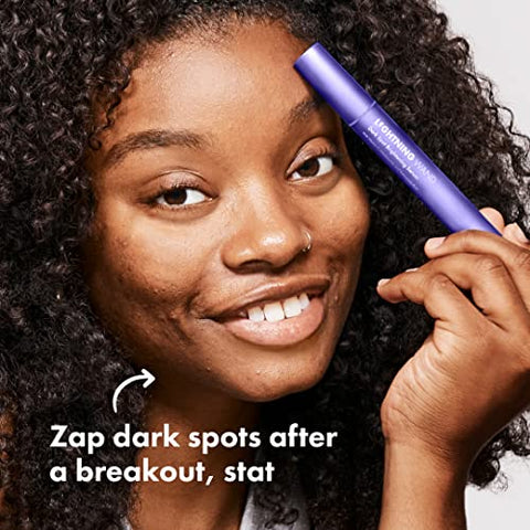 HERO COSMETICS - Varinha Relâmpago da Hero Cosmetics – Soro Iluminador para Desvanecer Manchas Escuras Pós-Espinhas com Botânicos, Livre de Fragrâncias e Parabenos (10 ml, 0,34 fl oz)