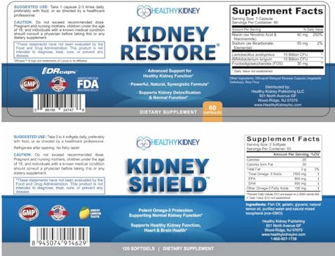 Kidney Restore - Restaurador Renal: Fórmula Poderosa para Saúde dos Rins – 100% Natural e Eficaz