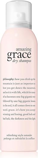 philosophy - Filosofia Amazing Grace Shampoo Seco, 4,3 fl oz (127 ml) – Cabelos Limpos e Perfumados