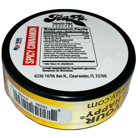 Chá Herbal TeaZa Canela 5 Latas com Capa de Lata DC Crafts Nation – Illuminati | Compre Agora