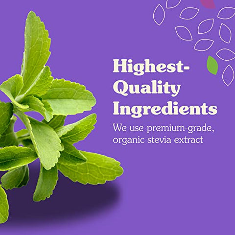 Nunaturals - NuNaturals Stevia Branca em Pó, Substituto de Açúcar à Base de Plantas, Adoçante Zero Calorias, 340g