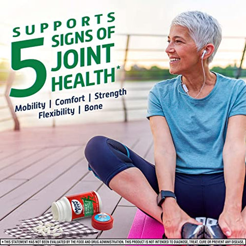 Advanced Glucosamina Condroitina MSM Suporte Articular, Melhora Mobilidade Conforto Força Flexibilidade – Marca Move Free - Move Free