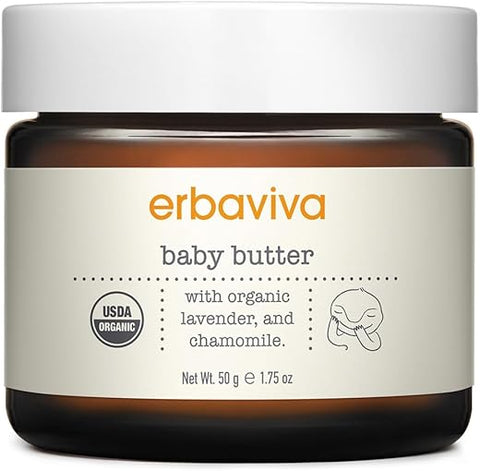 Erbaviva Baby Butter – Creme Hidratante para Bebês, 50g
