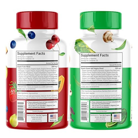 TERRA KAI ORGANICS - Júce Super Fruits – Fórmula Aprimorada | Energia e Saúde | 100% Natural | 500ml