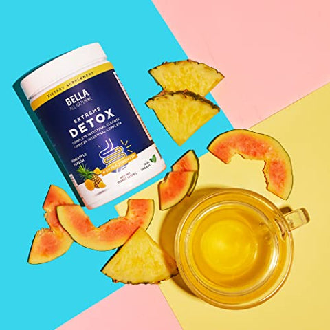 Extreme Detox em Pó (Abacaxi) – 100g - Bella All Natural