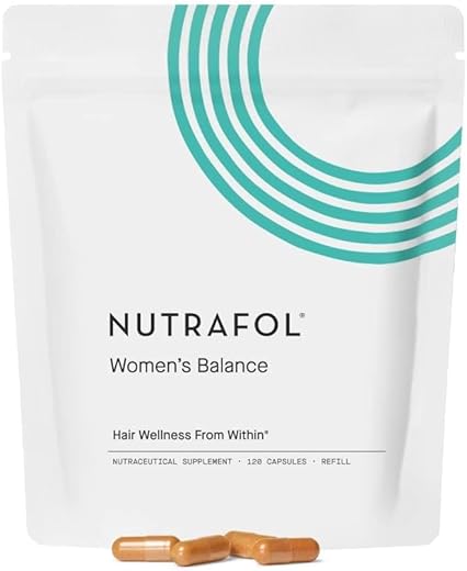 Women’s Balance – Crescimento Capilar para Mulheres 45 – Comprovado por Dermatologistas – 90g - Nutrafol