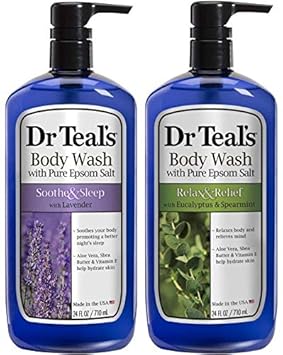 Dr Teal's - Dr Teal’s Lavanda – Sal de Banho Relaxante 1kg | Aromaterapia e Cuidados com a Pele