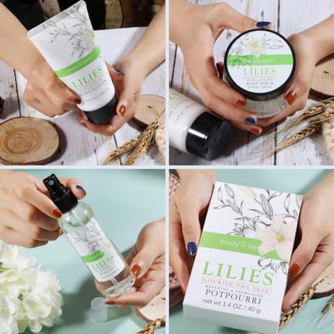 BODY & EARTH - Cesta de Presente para Mulheres – Corpo: Produtos de Qualidade em Embalagem Exclusiva