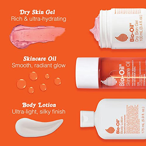 Gel Hidratante para Rosto e Corpo, Absorção Rápida, com Emolientes Calmantes e Vitamina B3, Não Comedogênico, 200ml - Bio-Oil