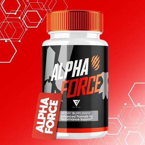 Fyvus - Alpha Force Max – Suplemento de Força Máxima para Suporte de Alta Energia – Fórmula Avançada para Saúde Geral (180 Cápsulas)