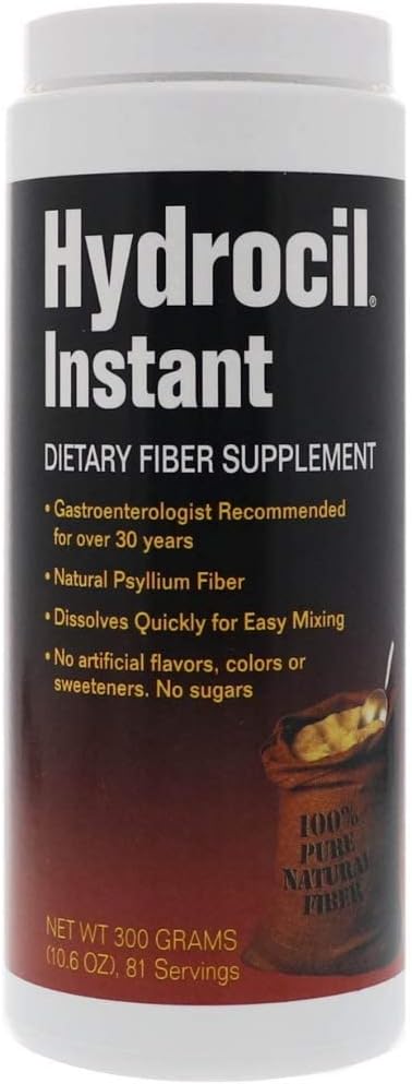 Hydrocil - Suplemento de Fibra Alimentar Instantâneo 300g (Pacote com 5)