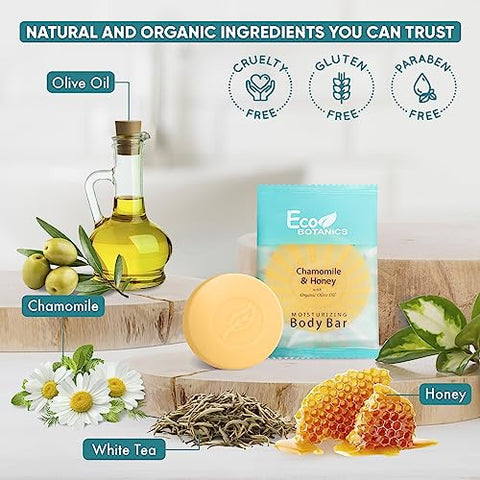 Sabonete em Barra Eco Botanics para Viagem, 25g (Caixa com 100 unidades)