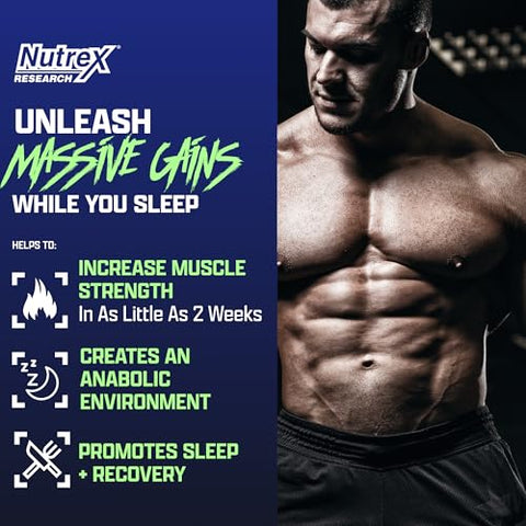 Nutrex Research - Anabol PM: Construtor Muscular Noturno – Aumente seus Ganhos!