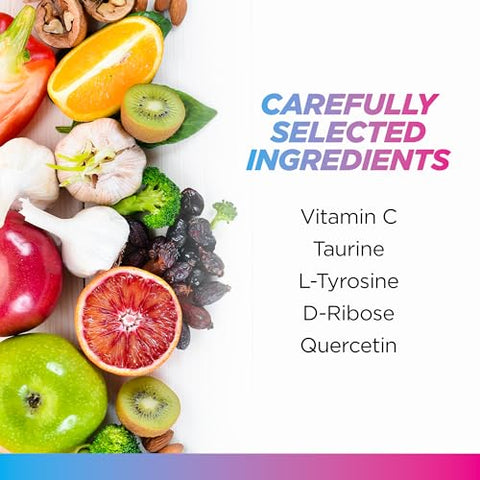 Livingood Daily - Livingood Pó Diário de Eletrólitos Sem Açúcar – Pó de Hidratação de Eletrólitos Keto com Vitamina C, Taurina, D-Ribose | 100g