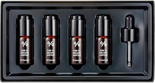 Dr. Ceuracle - Dr.Ceuracle Pure VC Mellight Ampoule Set | Vitamina C em Pó 10% para o Rosto com Extrato de Frutas de Hippophae Rhamnoides 59% | Antioxidante, Firmeza, Clareamento, Redução de Manchas | 30g
